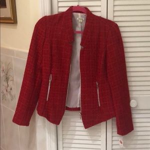 Red blazer